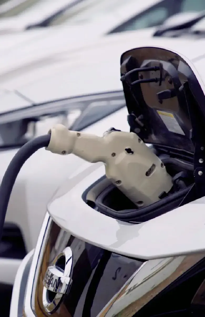電気自動車（EV）を充電